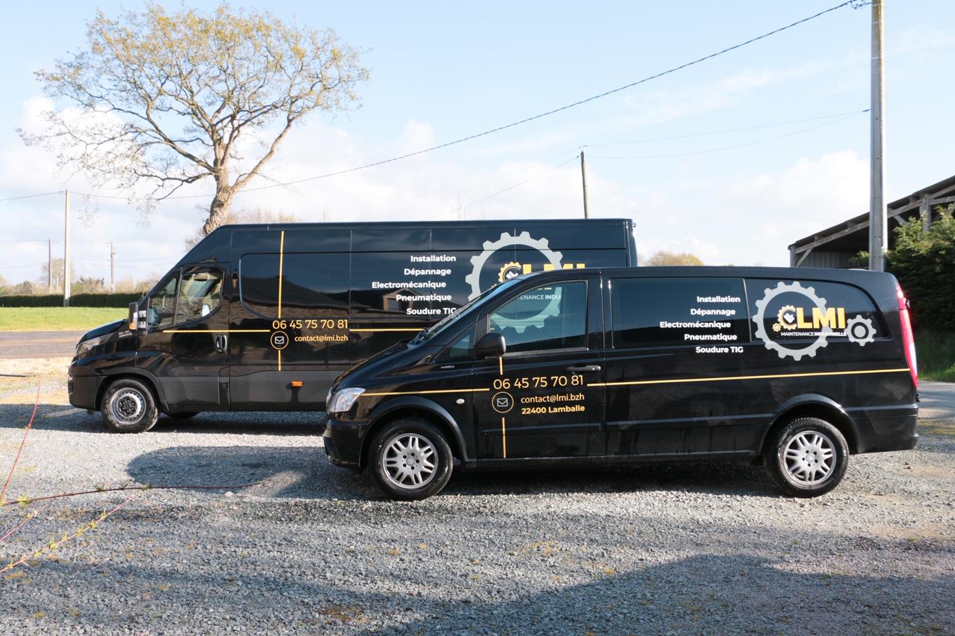 Camion-atelier LMI -Maintenance industrielle en Côtes d'Armor